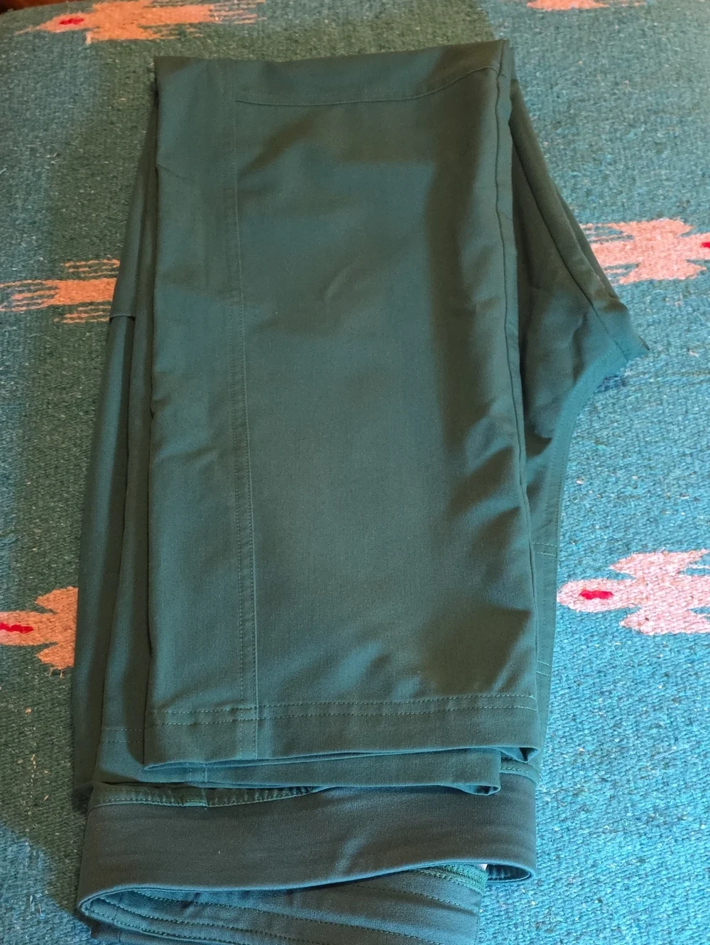 FIGS T2001 Axim Cargo Scrub Pants Hunter Green Mens LG